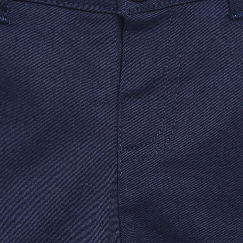 Boys Medium Blue Solid Long Trousers image number 2